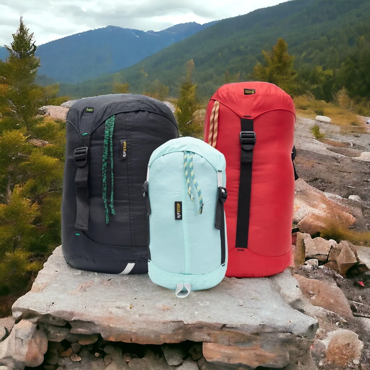 ERGO 18 Bolsa Funda Compresora 18 Lts Bolsas De Dormir Equipo