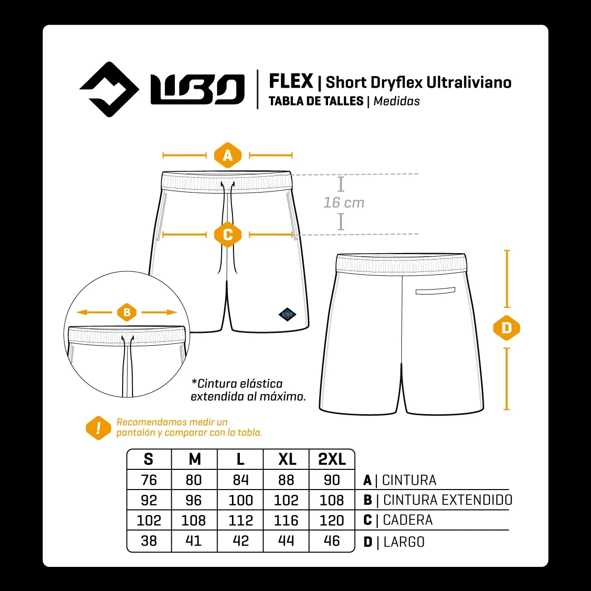 FLEX - Short Bañador ultraliviano en Ripstop DRYFLEX