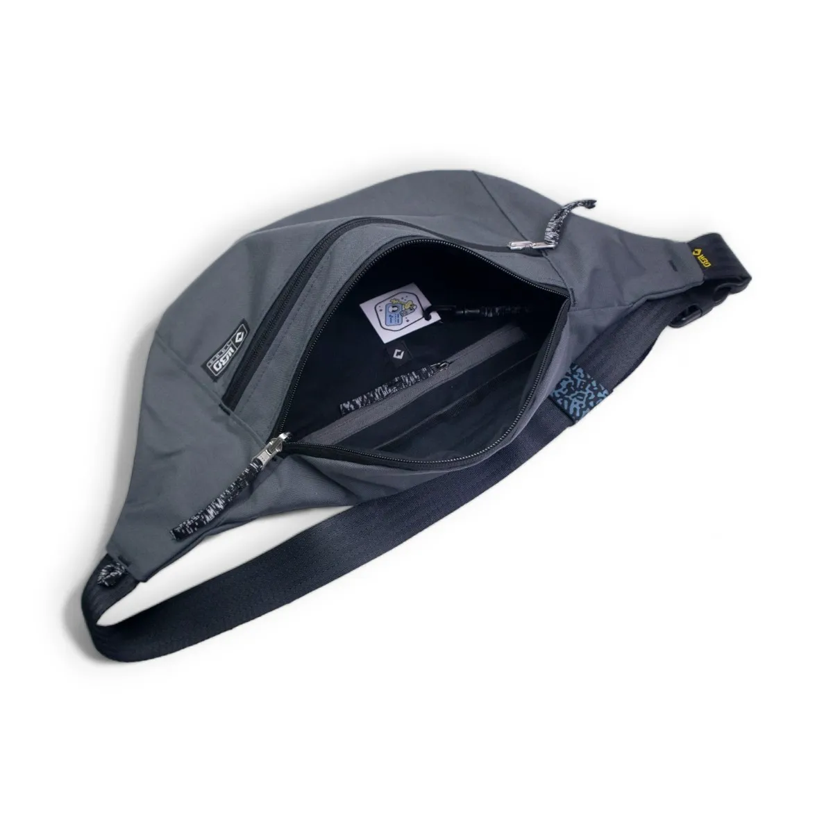 KANGU 6 Riñonera Bandolera Cordura Ripstop Impermeable