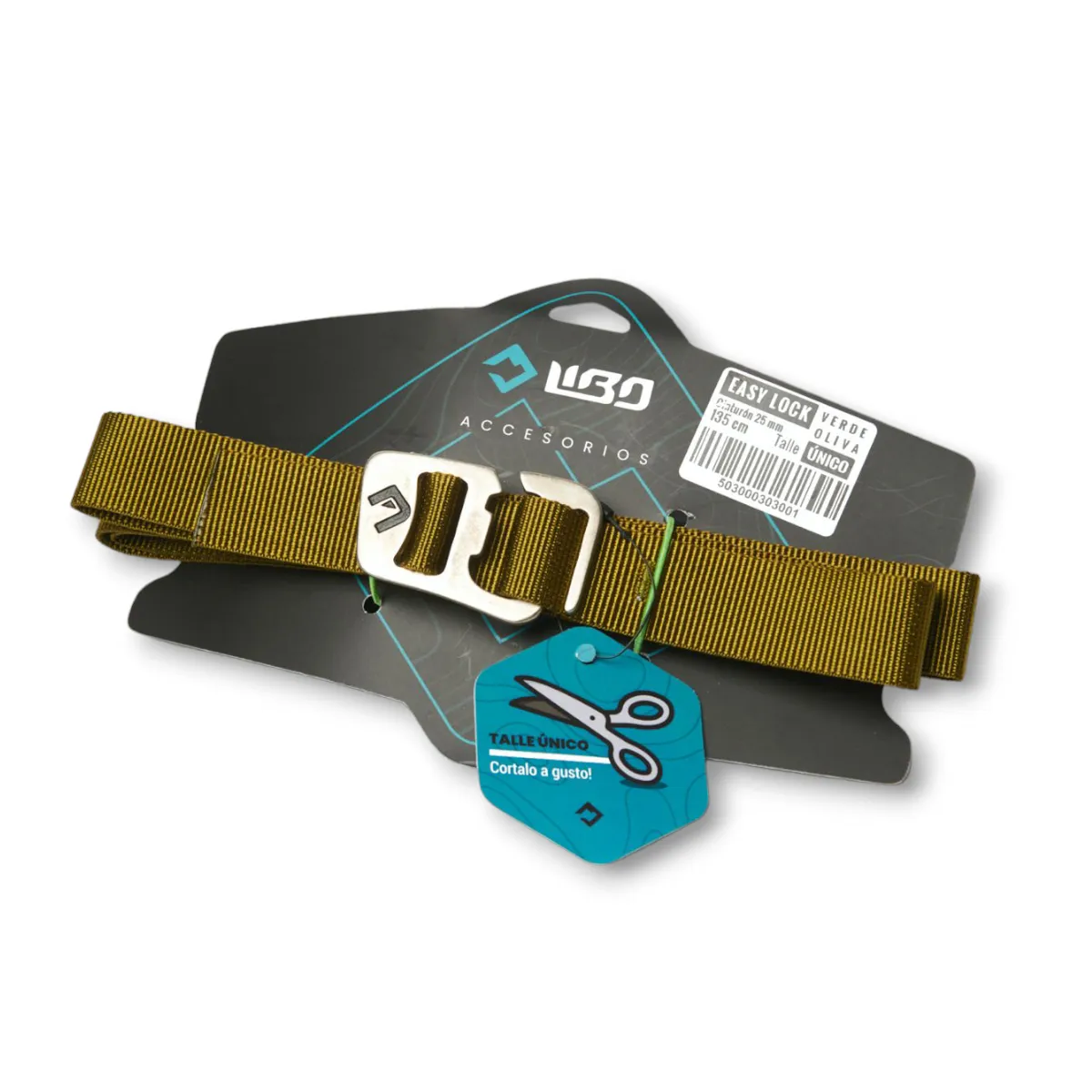 EASY LOCK Cinturón con Destapador 25mm x 135 cm