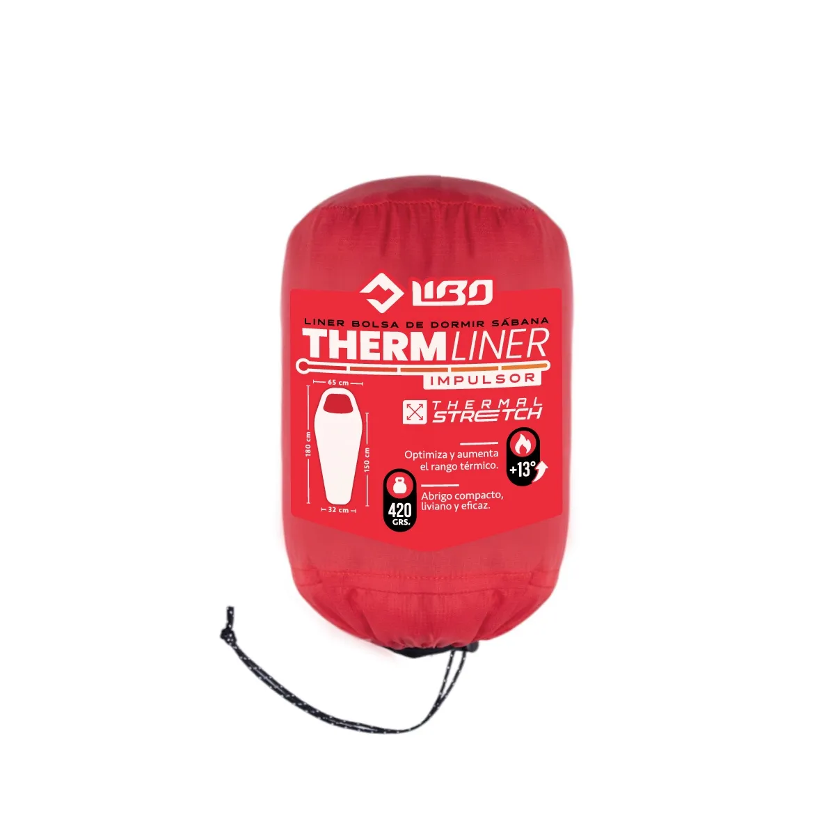 IMPULSOR THERMLINER +13º Liner Bolsa De Dormir Sabana Térmica