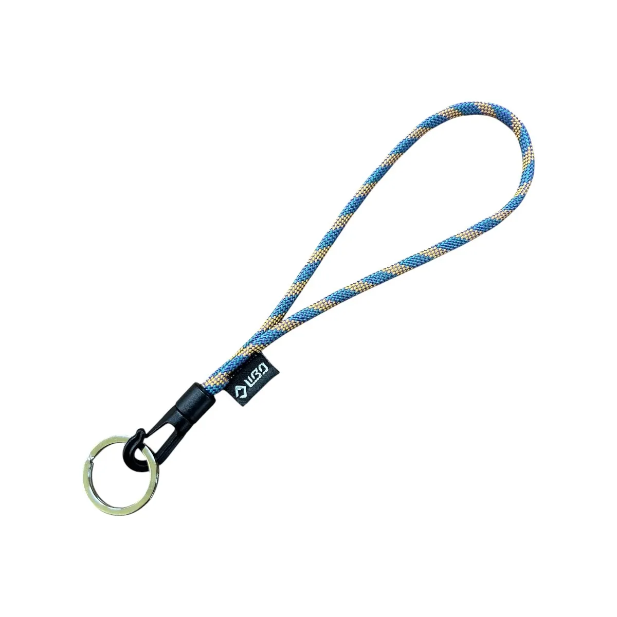 LLAVERO L 40 cm - Llavero cordin mosquetón simple