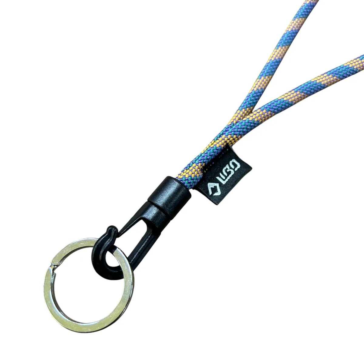 LLAVERO L 40 cm - Llavero cordin mosquetón simple