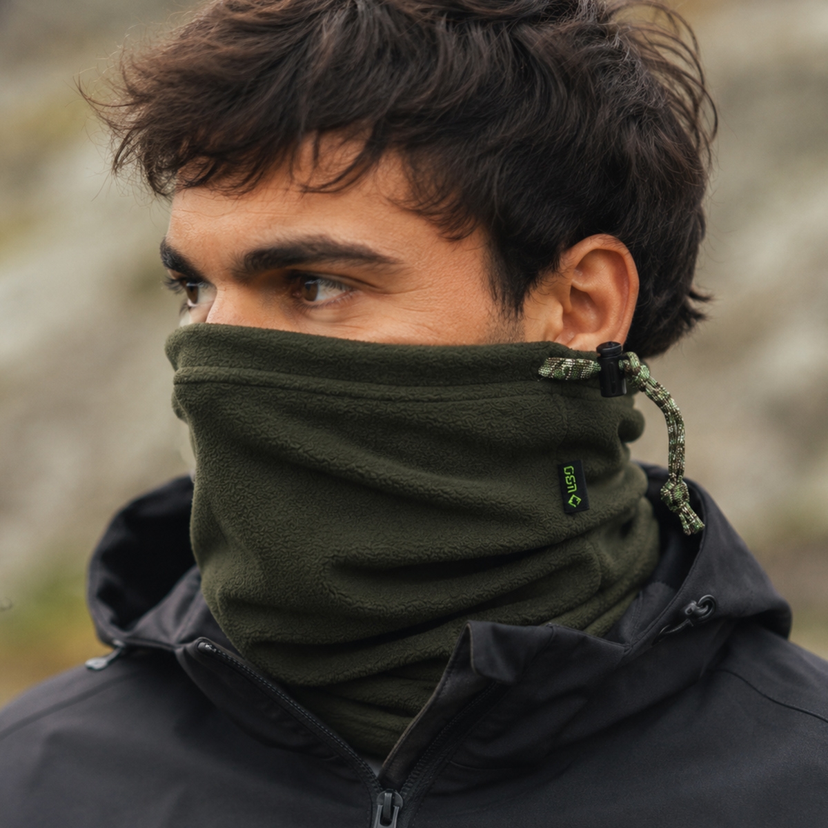 CUELLO GORRO Multifunción con Cordón