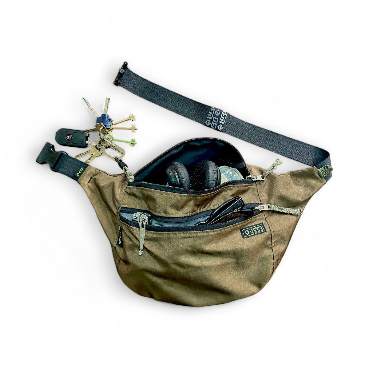 Kangu 1.5 Riñonera Cordura Ripstop Impermeable Libo