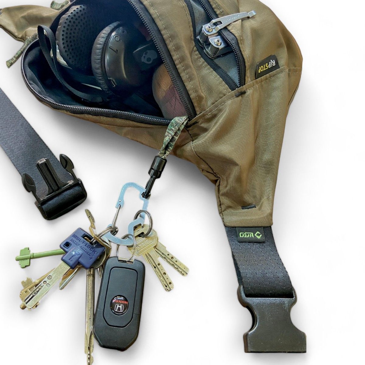 Kangu 1.5 Riñonera Cordura Ripstop Impermeable Libo